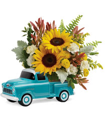 Chevy Pickup Bouquet from McIntire Florist in Fulton, Missouri